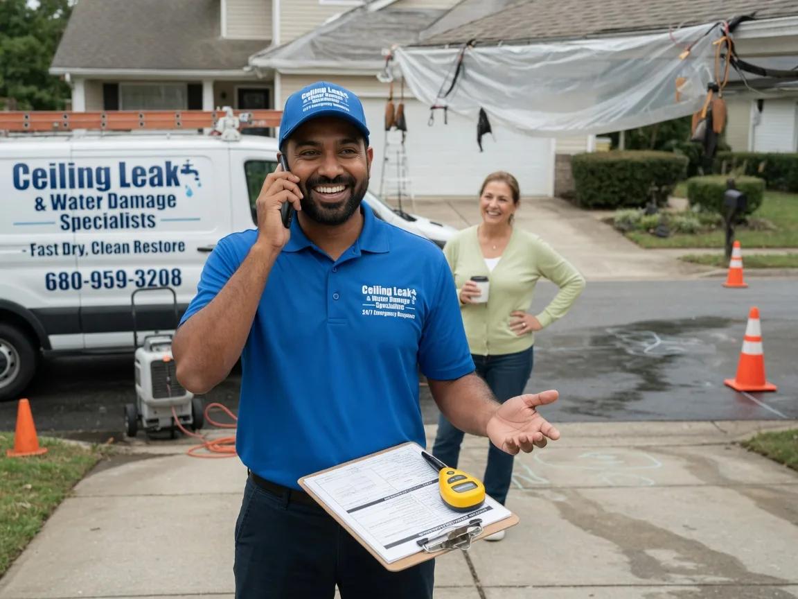 Ceiling Leak Cleanup Spanish Fort, AL FAQs